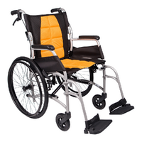 Aspire Vida Folding Wheelchair - SP - Orange