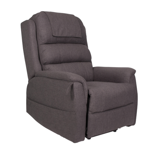 Aspire Oregon Lift Recline Chair - Charcoal Fabric
